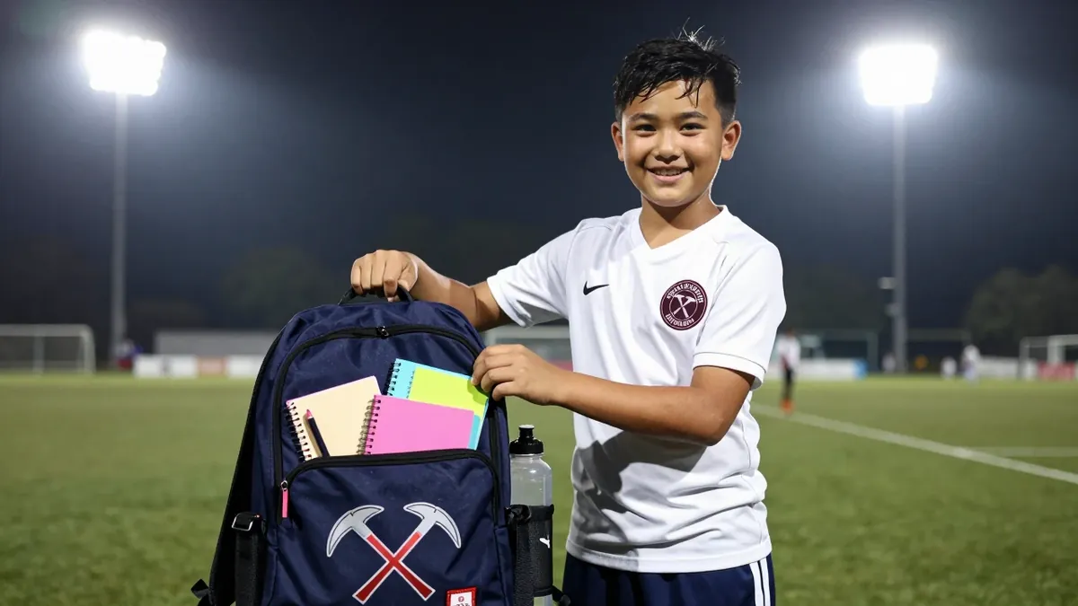 West Ham Launches Back-to-School Gear for Young Hammers