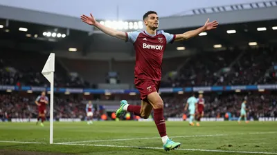West Ham United's 6-0 demolition of Wrexham, featuring goals from six different players, sent them top of the...